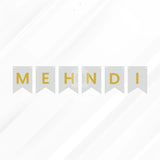Mehndi Mayon Bunting Banner