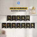 Nikah Mubarak Bunting Banner
