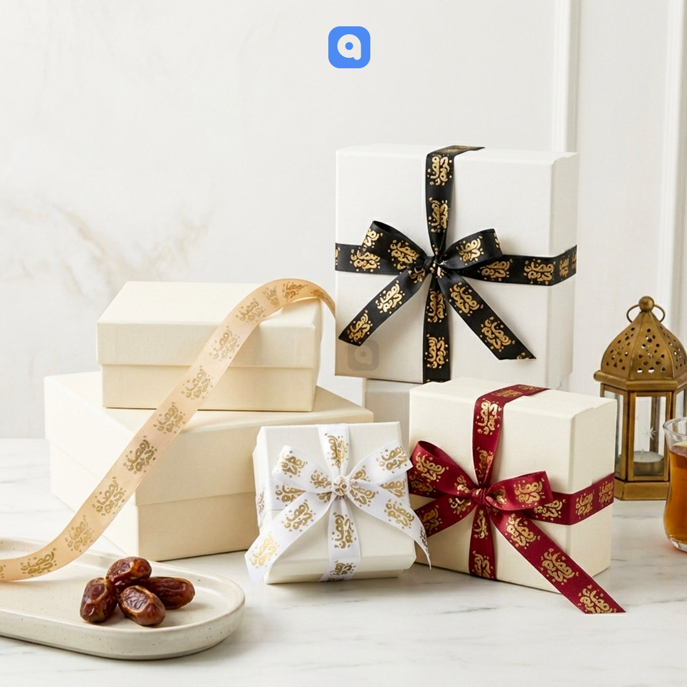 Ramadan Decorative Ribbons – 4 Color Options