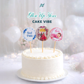 Cake Toppers for Baat Pakki, Qubool hai, Its a Girl, Happy Birthday, Rasm e hina