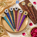 Mehndi Cone with Decorative Covers – Pack of 12 for Wedding & Mehndi Events
