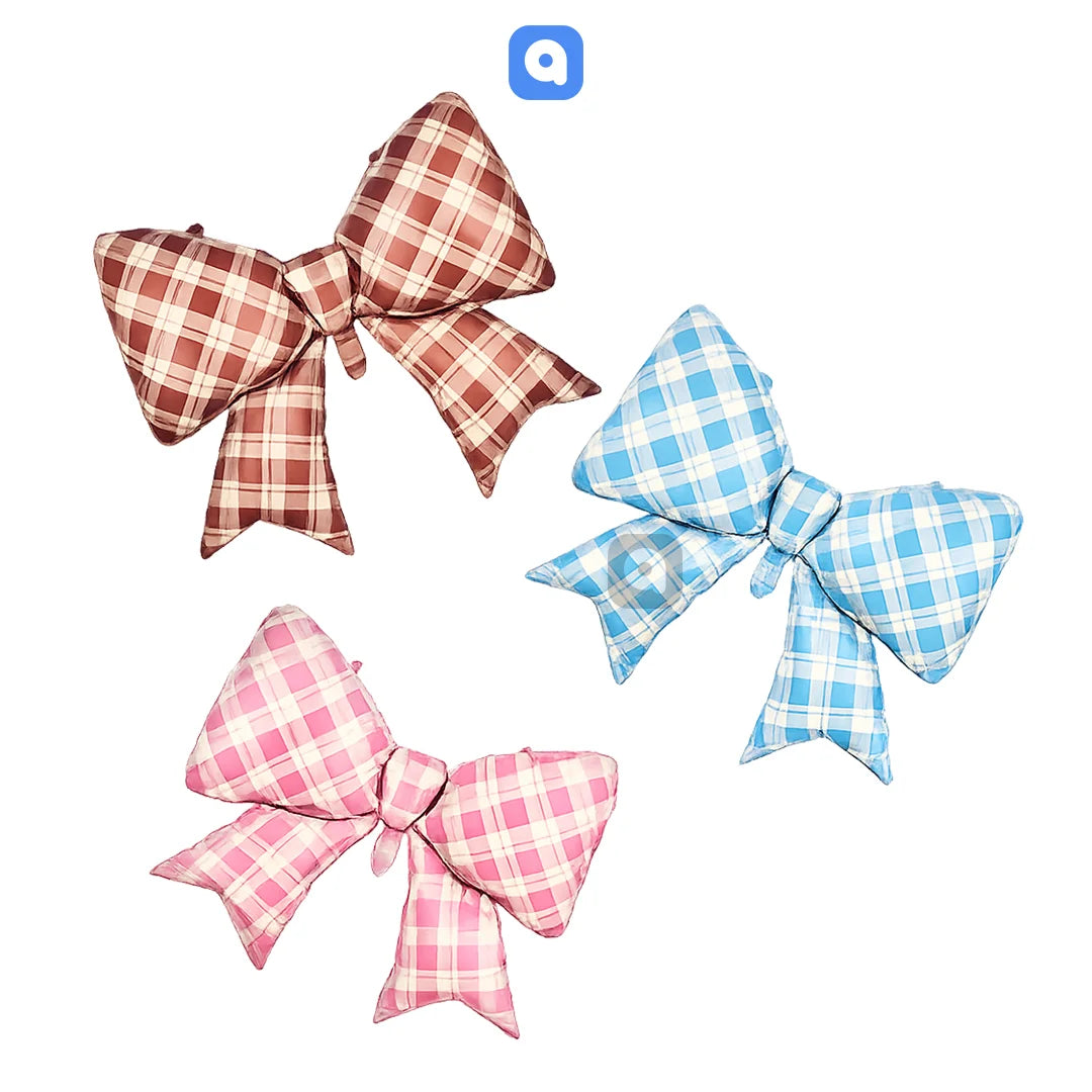 Ribbon Bow Foil Balloon