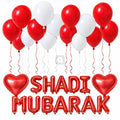 Shadi Mubarak Foil Balloon Kit
