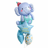 Elephant Foil Balloon - 5 pcs