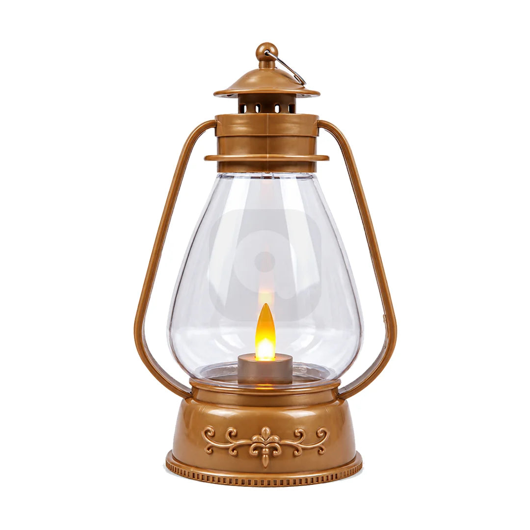 Vintage LED Lantern – Antique Bronze