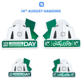 14th August Hangings for Decoration