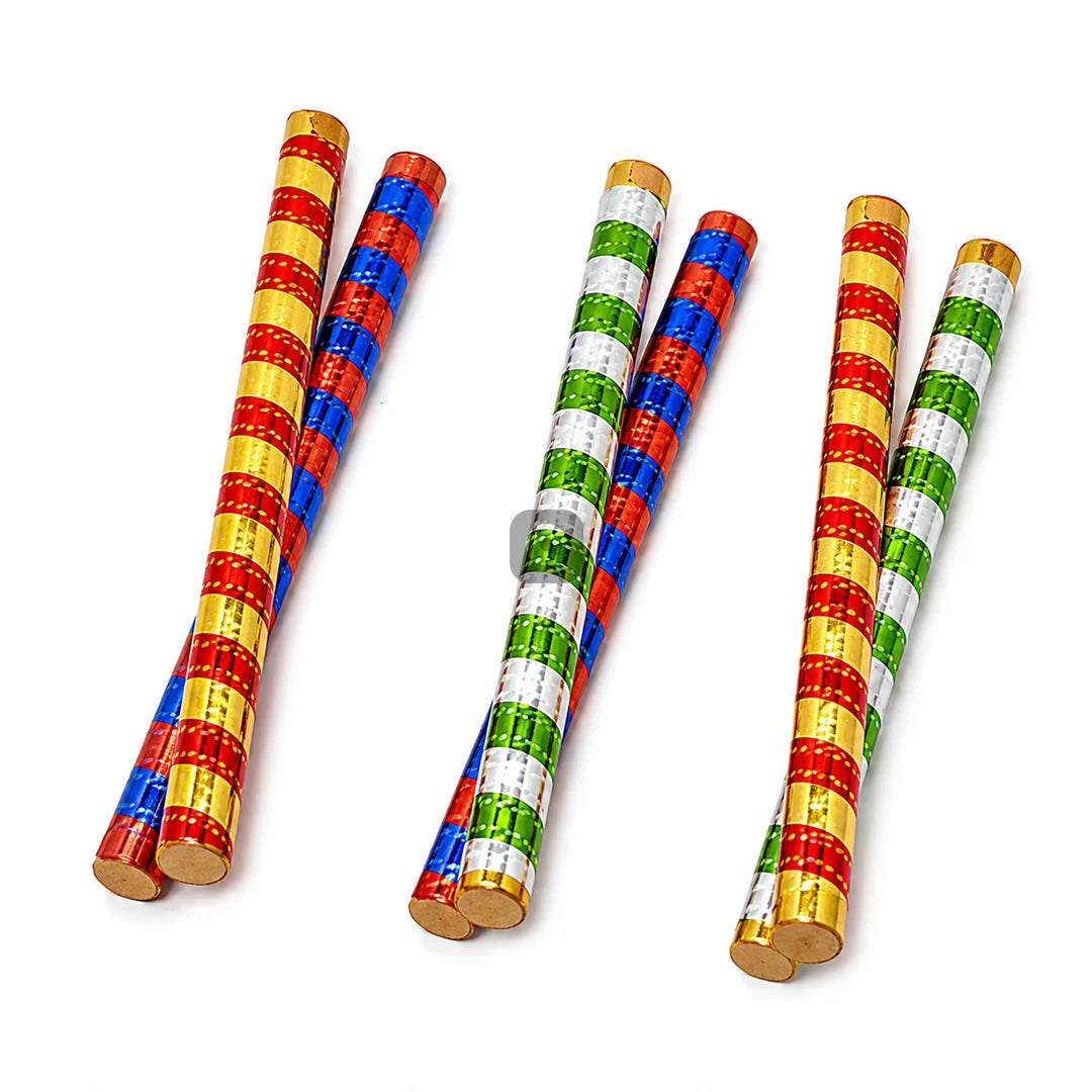 6 Pcs Dandiya Sticks Set