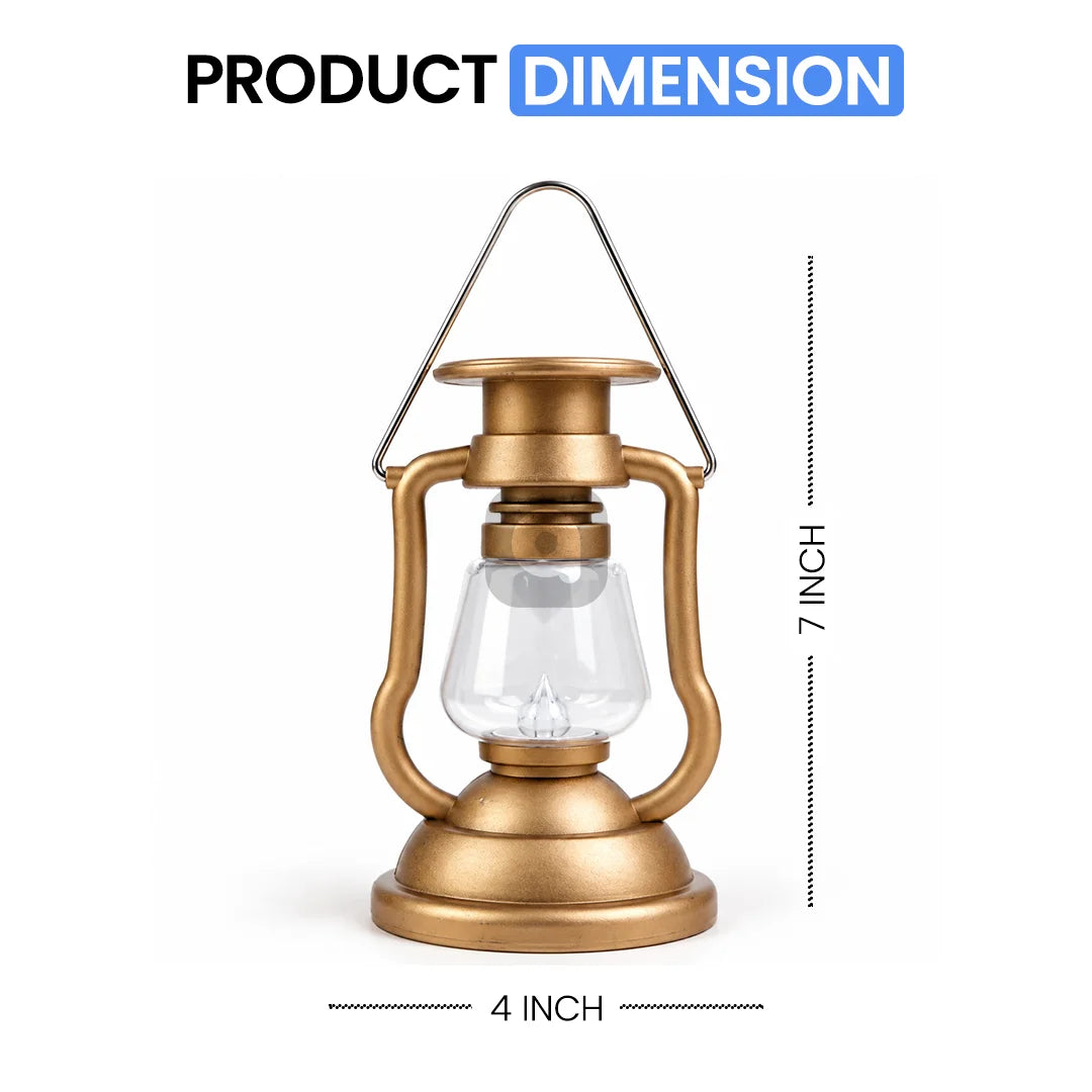 Vintage Decorative LED Lantern Lamp for Home & Event Decor