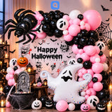 Ghost & Spider Halloween Party Balloon Set