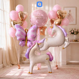 Unicorn Foil Balloon - 22 pcs Set