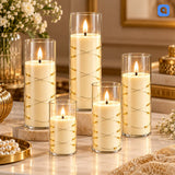 LED Flameless Candles – Flickering Candle Lights for Wedding & Birthday Decorations