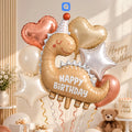 Dinosour Foil Balloon - 8 pcs Set