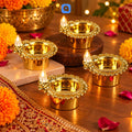 LED Diya Flameless Light – Decorative LED Diya for Diwali & Festival Decor