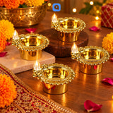 LED Diya Flameless Light – Decorative LED Diya for Diwali & Festival Decor