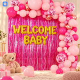Welcome Baby Decoration Kit – Pink & Gold