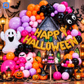 Happy Halloween Ghost & Spider Party Balloon Set