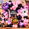 Pink & Purple Halloween Party Balloon Set