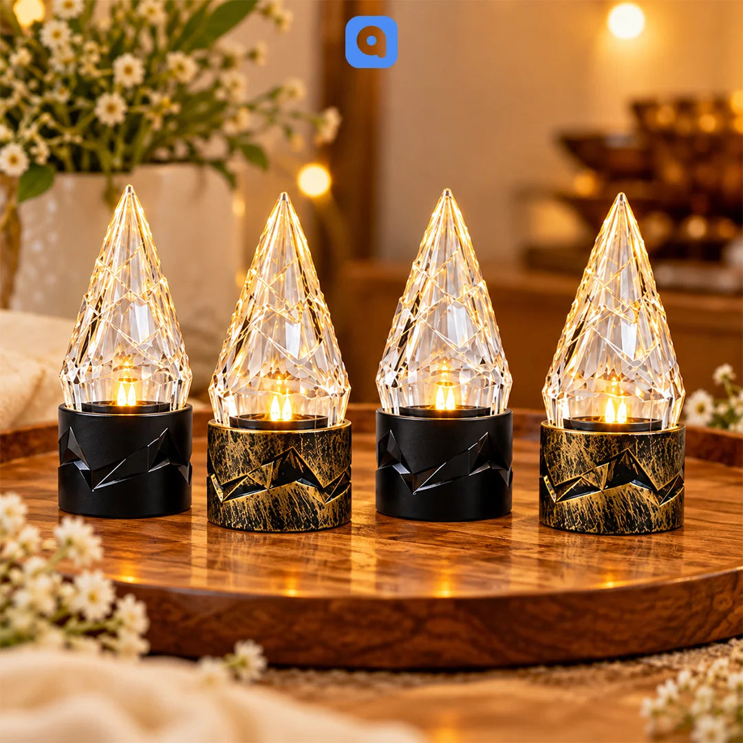 Ice Cone LED Lamps – Decorative Flameless Candle Lights