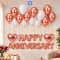 Happy Anniversary Foil Balloons Kit