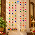 Pom Pom Multicolor Garlands - 1 pc