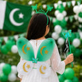 14 August Pakistan Butterfly Fairy Wings Costume Set