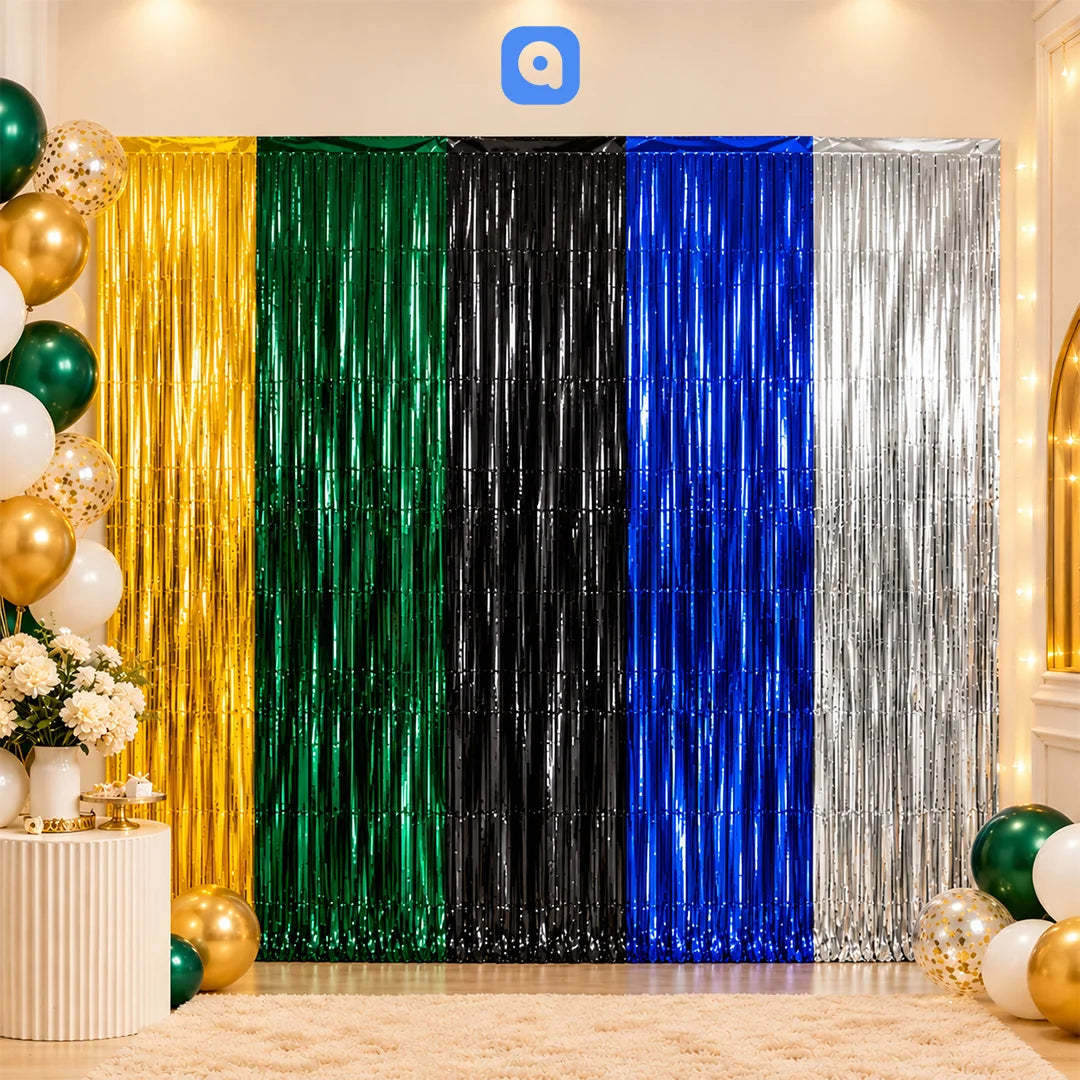 Foil Fringes Curtains