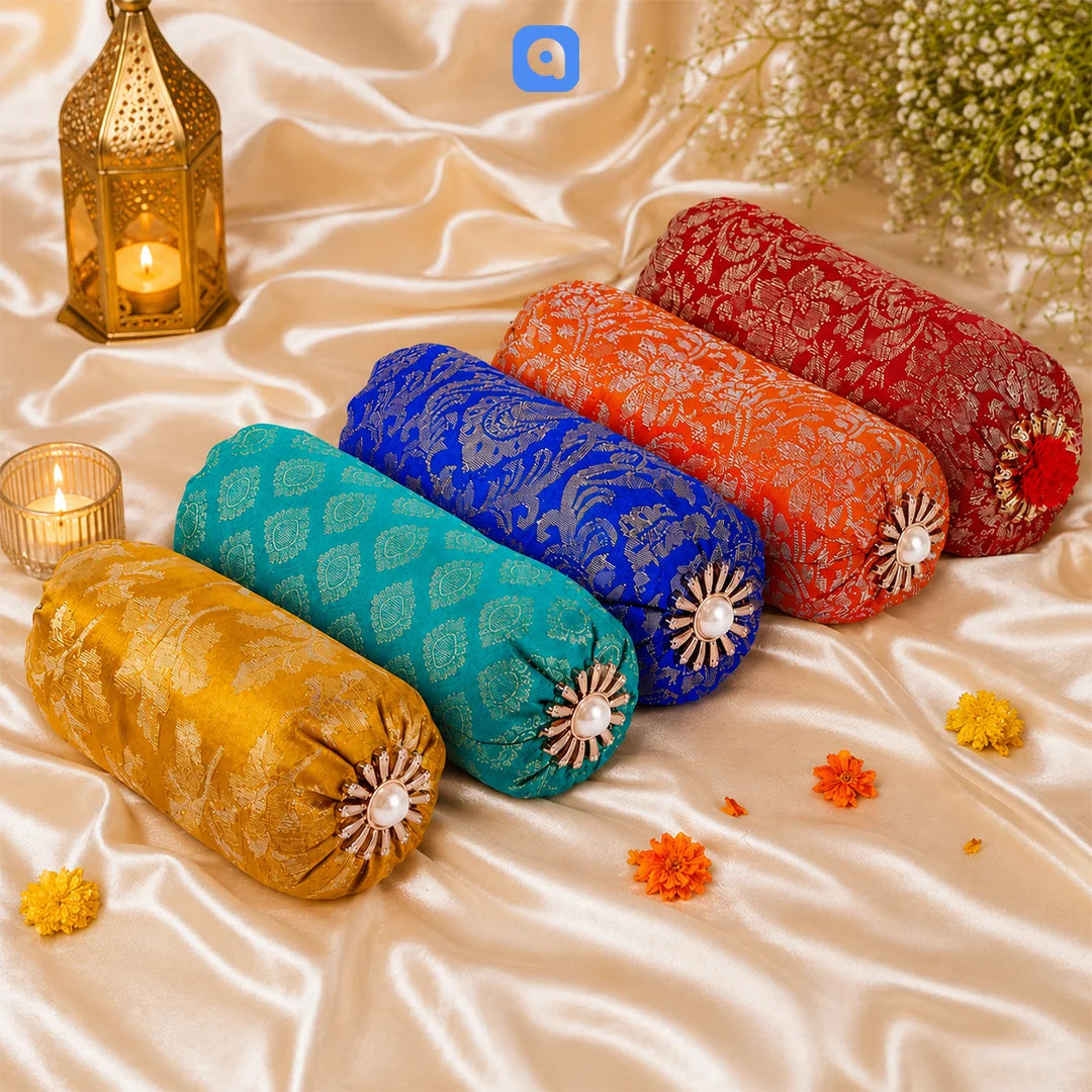 6 Pcs Multi Color Small Wedding Pillow