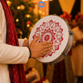 3 Pcs Duffli Set – Traditional Dholki for Mehndi & Wedding Events | Available in 3 Sizes