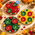 Decorative Diya Tray for Diwali