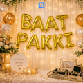 Baat Pakki Foil Balloons Set – Celebration & Party Decor