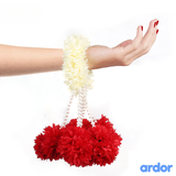 Artificial Flower Hand Bangles Pack of 1 - ardor