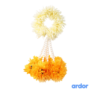 Artificial Flower Hand Bangles Pack of 1 - ardor