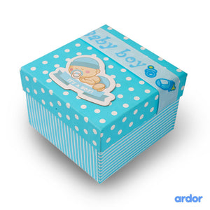 Baby Boy - 250 Grams Birth Announcement Mithai Boxes - ardor