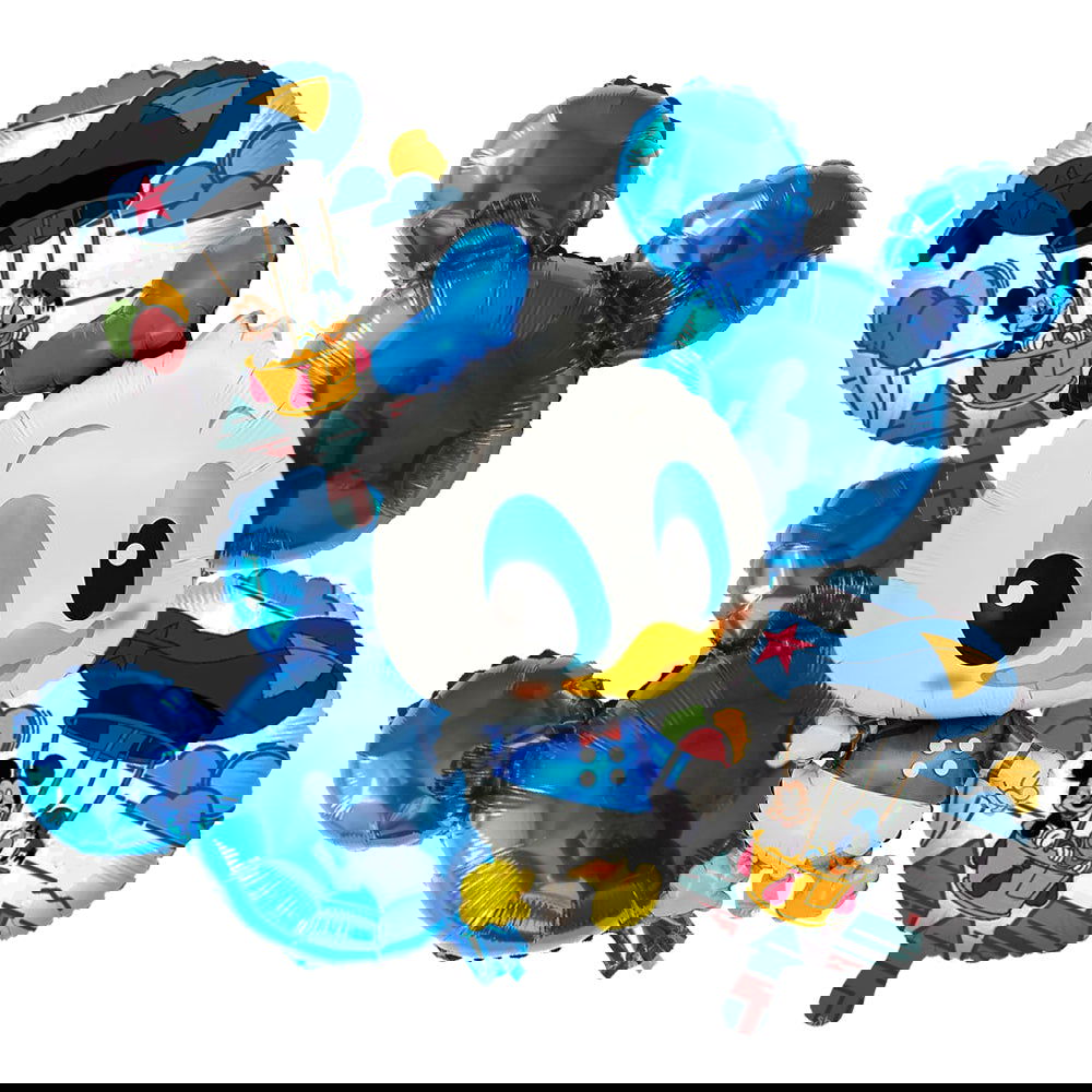 Baby Donald Duck 5 Pcs Foil Balloons Set - ardor