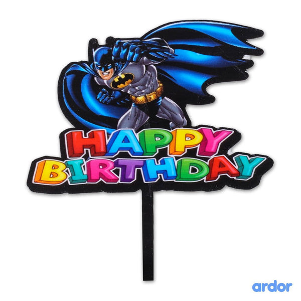 Badman Theme Cake Topper - ardor