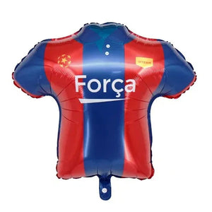 Barca Football Shirt Foil Balloons - ardor