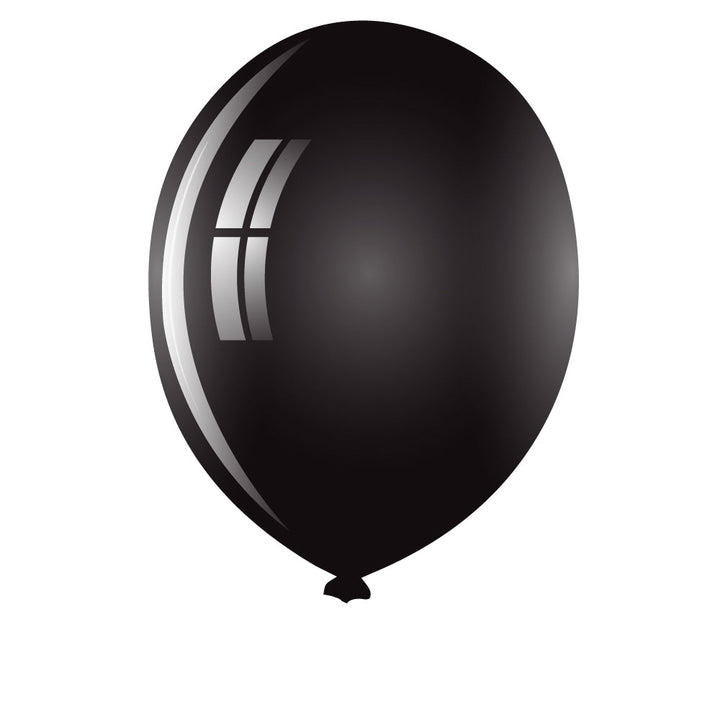 Black Metallic Balloon - ardor