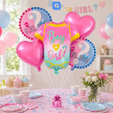 Boy or Girl Foil Balloon Set