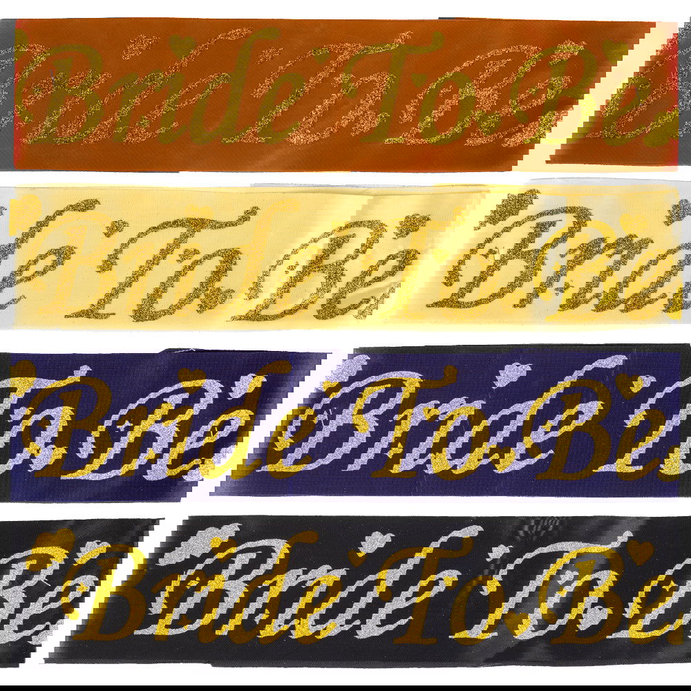 Bride To Be Sashes - ardor