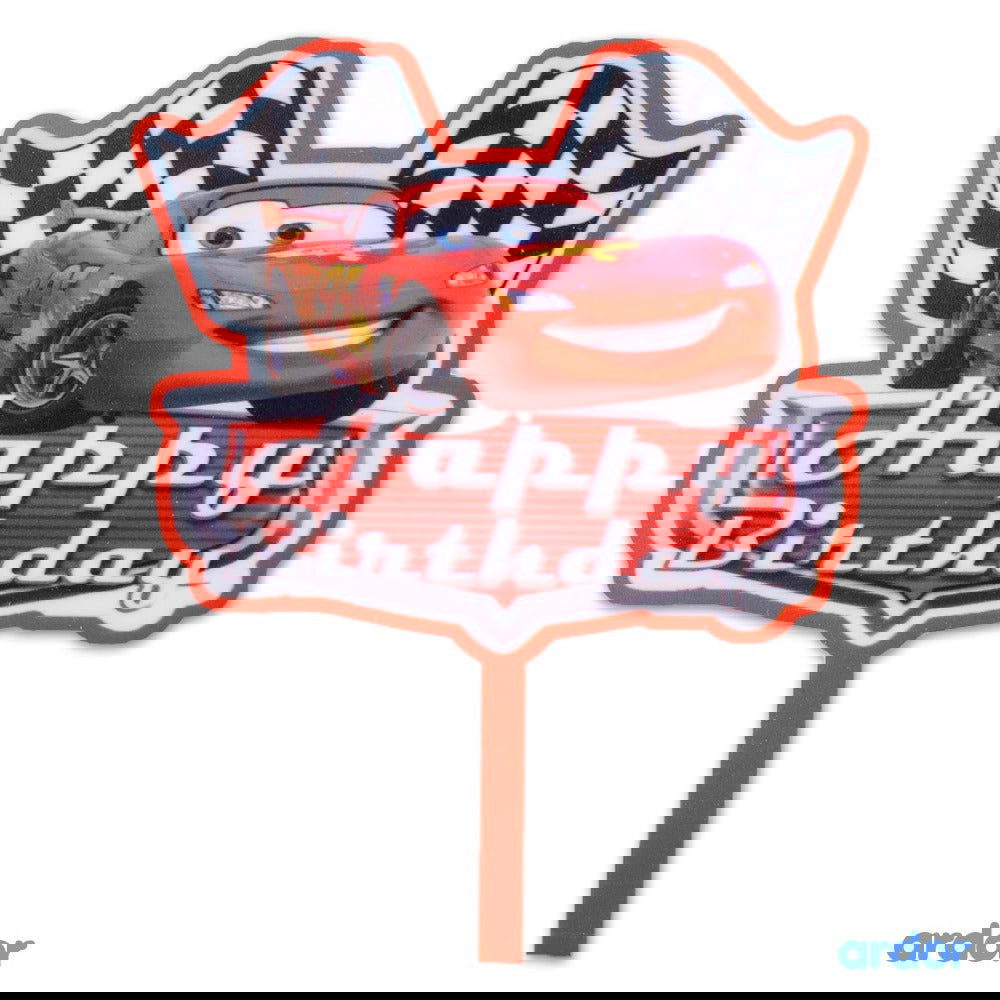 Car Theme Cake Topper - ardor