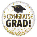 Congrats Grad! Round Foil Balloons - ardor