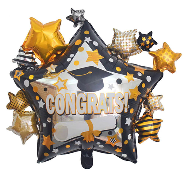 Congrats Star Foil Balloons - ardor