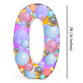 DIY 0 Number Balloon Mosaic - ardor