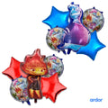 Elementals Foil Balloon 5 Pcs Set - ardor