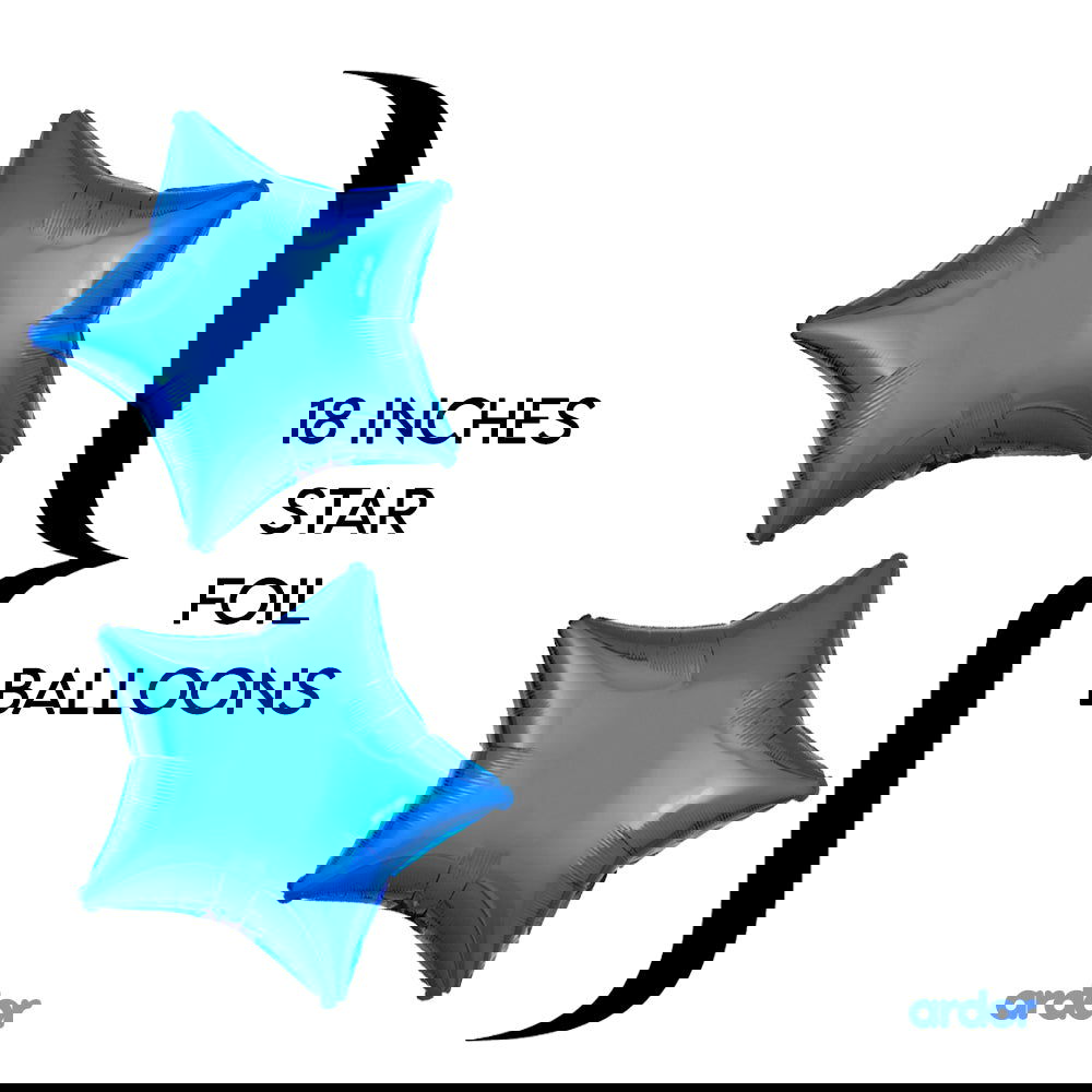 Elementals Foil Balloon 5 Pcs Set - ardor