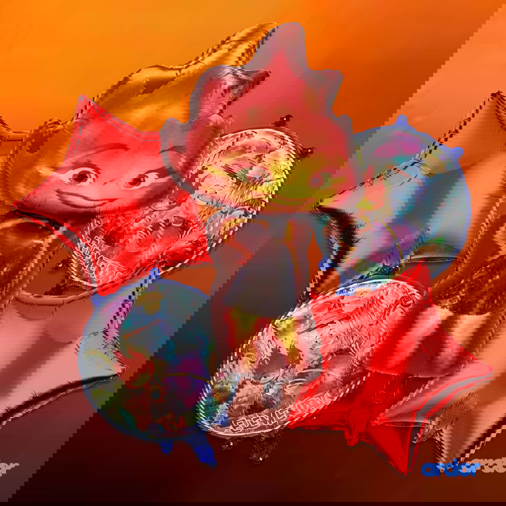 Elementals Foil Balloon 5 Pcs Set - ardor