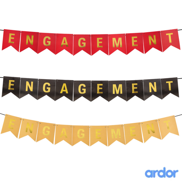 Engagement Hanging Banner - ardor