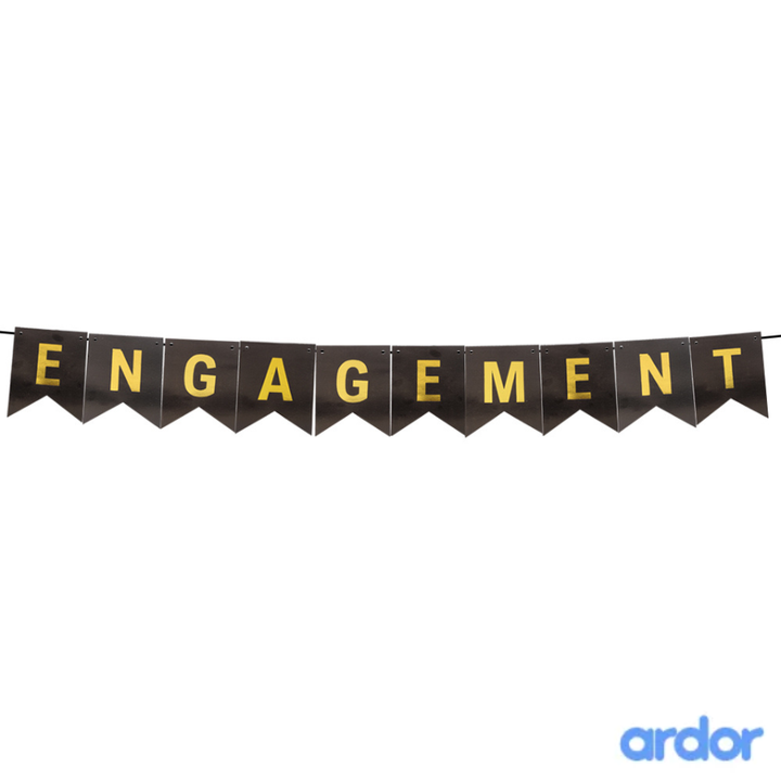 Engagement Hanging Banner - ardor