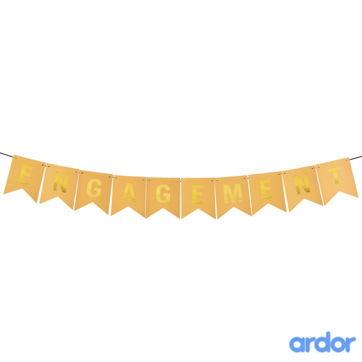 Engagement Hanging Banner - ardor