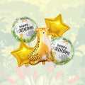 Leopard Foil Balloon Set